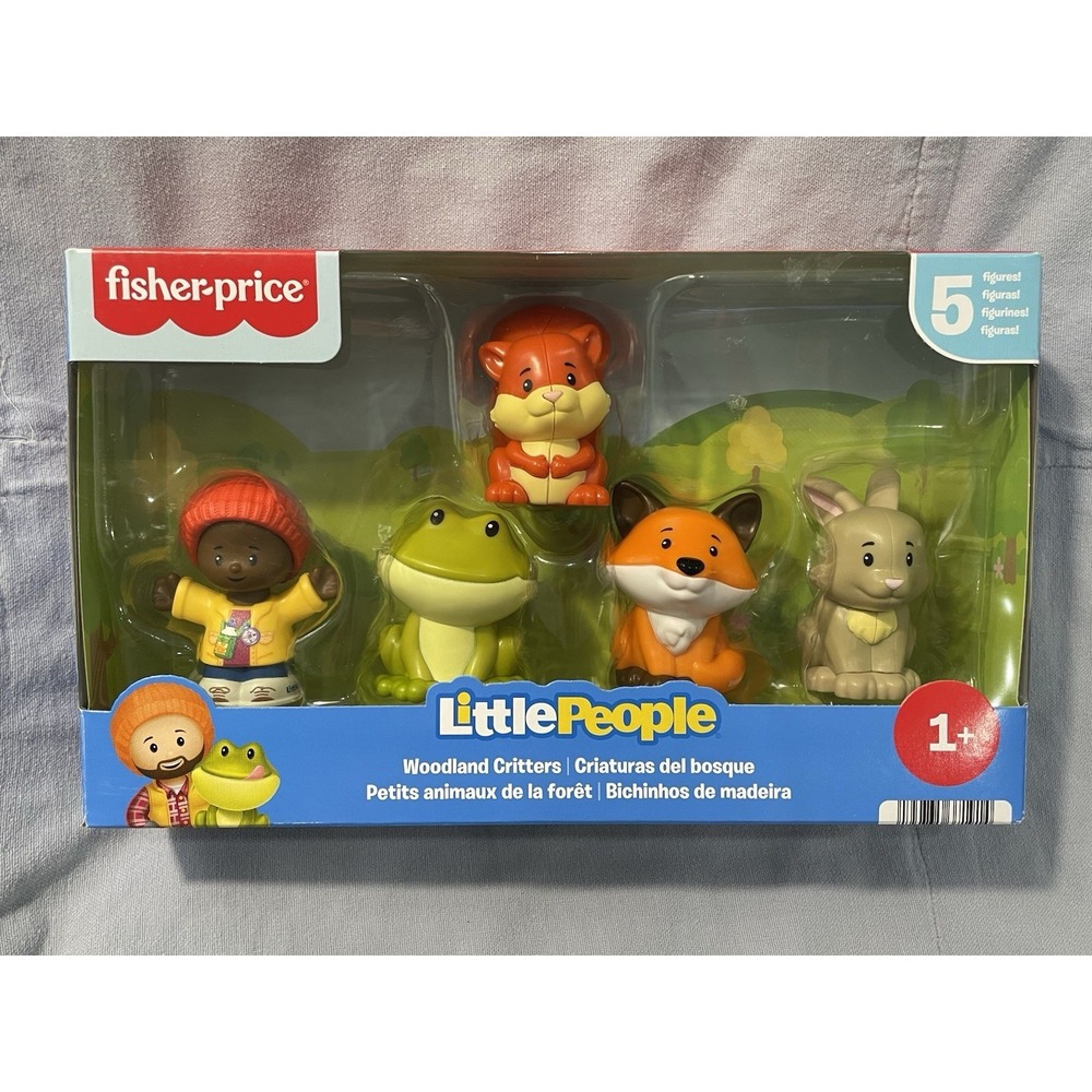 NEW Mattel Fisher-Price Little People - Woodland Critters - 5 Figure Set